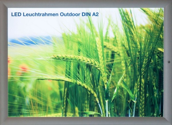 Leuchtrahmen Outdoor LED 35mm Profil